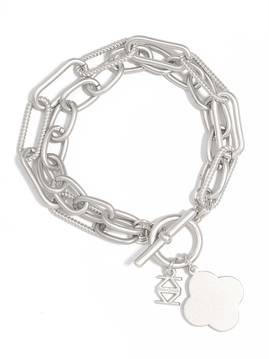 RETIRED QUATREFOIL hotsell CHARM BRACELET