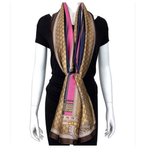 The Brandy Oblong scarf